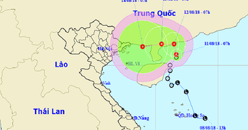 Áp thấp nhiệt đới quét ngang bờ biển Trung Quốc, hướng vào Việt Nam