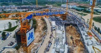 Sunshine City gây ấn tượng mạnh với tiến độ thi công thần tốc