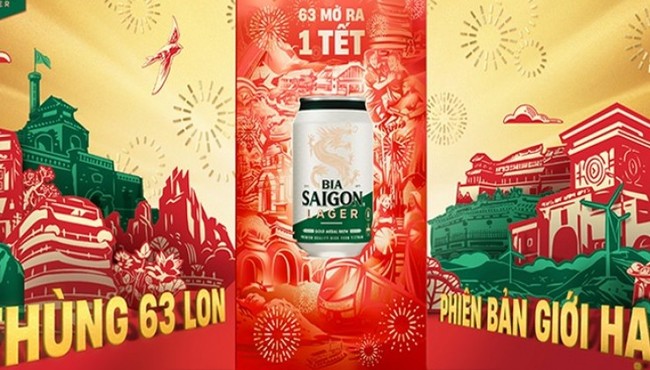 Mở bát 2025 với trend sưu tầm bộ lon “cực phẩm” từ Bia Saigon Lager