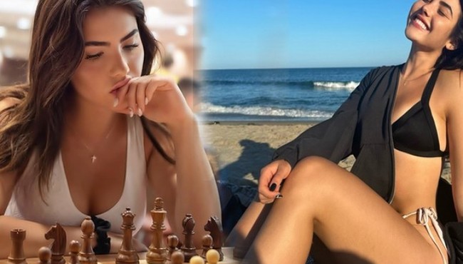 Hot girl cờ vua “gây sốt” vì quá nóng bỏng