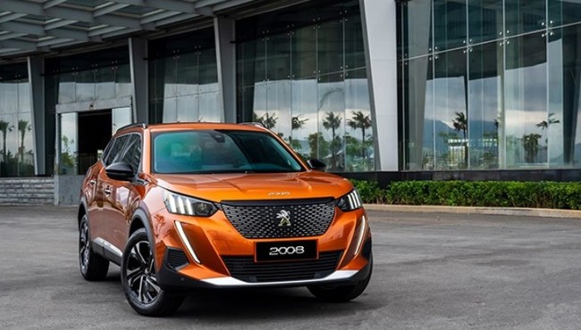 Giá xe Peugeot 2008 tháng 3/2025, lăn bánh kèm ưu đãi