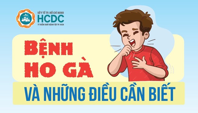 TP.HCM: Gia tăng ca bệnh ho gà ở trẻ chưa được tiêm vắc-xin