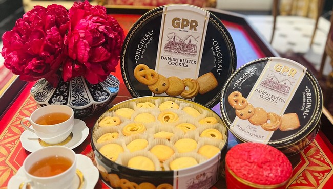 Bánh quy Đan Mạch Danish Butter Cookies chính thức có mặt tại Việt Nam