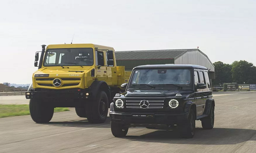 Bộ đôi “quái thú” Mercedes-Benz G-Class và Unimog bất ngờ lộ diện