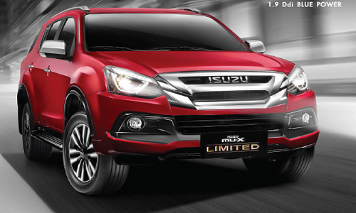 Cận cảnh Isuzu MU-X Limited mới giá từ 990 triệu