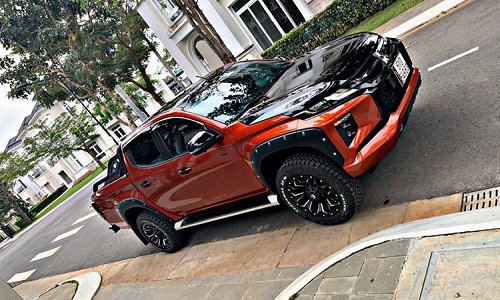 Dân chơi chi 100 triệu 'độ độc' Mitsubishi Triton 