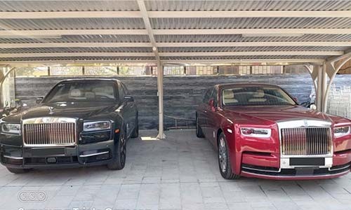 Ngắm bộ đôi xe siêu sang Rolls-Royce Phantom VIII và Cullinan 