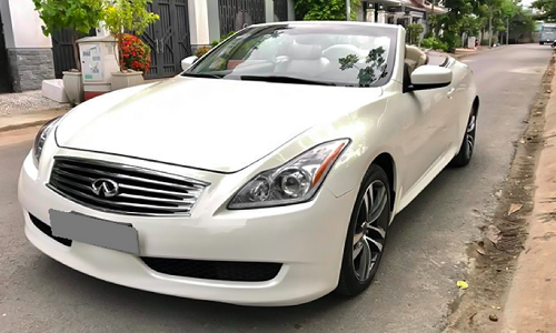 Xe sang Infiniti G37 Convertible 'của hiếm' ở Sài Gòn