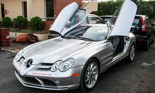 Ngắm 'mũi tên bạc' Mercedes-Benz SLR McLaren  