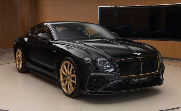 Trên thế giới chỉ có 10 chiếc Bentley Continental GT Aurum Edition mạ vàng 
