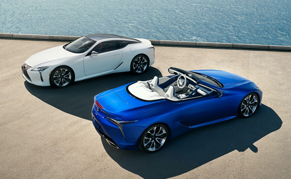 Cận cảnh Lexus LC 500 Convertible 2021 có giá từ 2,3 tỷ