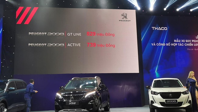Cận cảnh Peugeot 2008 giá cao nhất 829 triệu đồng
