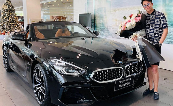 Matt Liu - bạn trai Hoa hậu Hương Giang chi hơn 3 tỷ tậu BMW Z4 