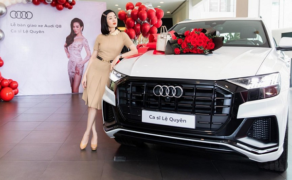 Ca sĩ Lệ Quyên tậu Audi Q8 giá hơn 5 tỷ đồng