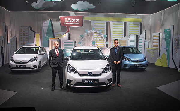 Cận cảnh Honda Jazz 2021 giá hơn 1,6 tỷ đồng tại Singapore 