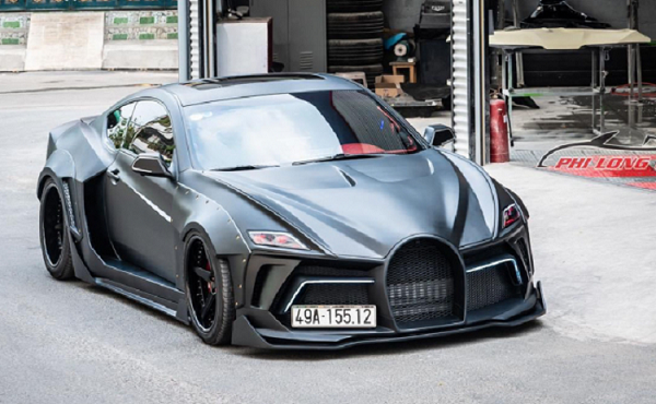 Xem Hyundai Genesis được độ thành siêu xe Bugatti 
