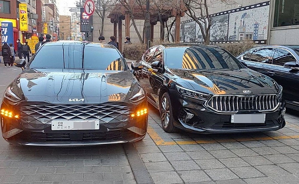 Kia K8 2022 hoàn toàn mới lộ hàng 