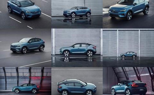 Volvo C40 Recharge 2022 điện chạy tới 420km mới sạc