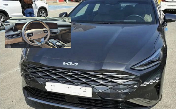 Ngắm chi tiết nội thất sedan hạng D Kia K8 