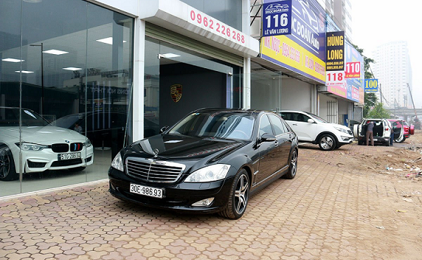Mercedes Benz S550 2008 bán 900 triệu ngang Lux A mới