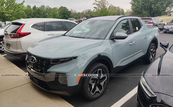 Hyundai Santa Cruz 2022 lộ diện 
