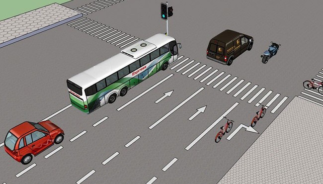 8 vạch kẻ đường người lái ô tô phải biết để tránh bị mất tiền 