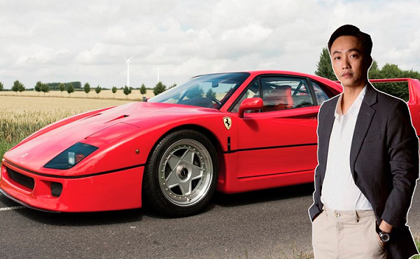Đại gia Cường Đô la muốn đưa Ferrari F40 cổ tiền tỷ về Việt Nam