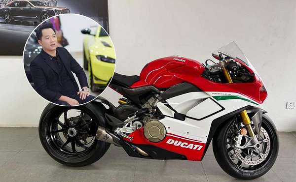Chi tiết Ducati Panigale 2 tỷ của đại gia siêu xe Hoàng Kim Khánh 