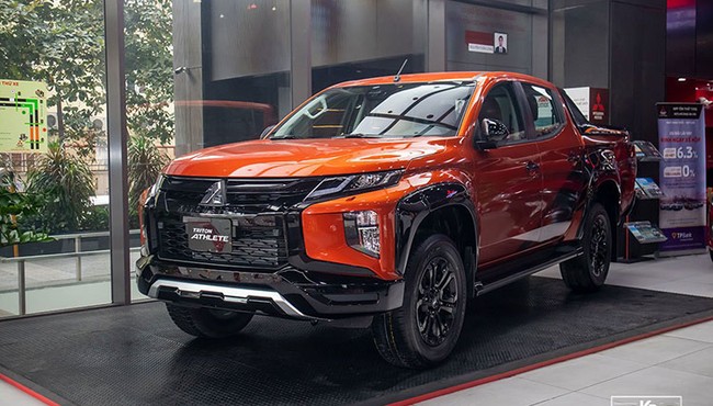 Chi tiết xe bán tải Mitsubishi Triton Athlete 2022 giá 885 triệu 