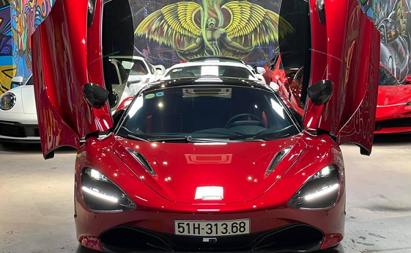 Cận cảnh siêu xe Lamborghini Huracan hơn 10 tỷ của đại gia Sài Gòn 