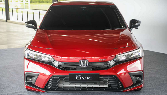 Cận cảnh Honda Civic 2022 mở bán tại Malaysia 