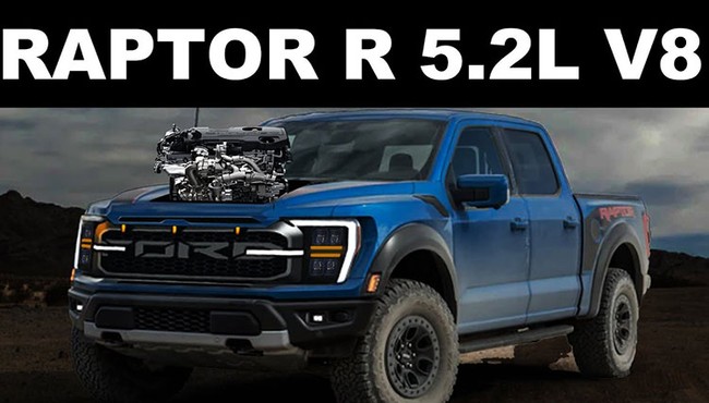 F-150 Raptor R 2023 siêu bán tải hơn 750 mã lực