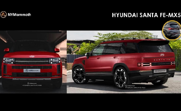 Tận thấy Hyundai SantaFe 2024 'bằng xương, bằng thịt' 