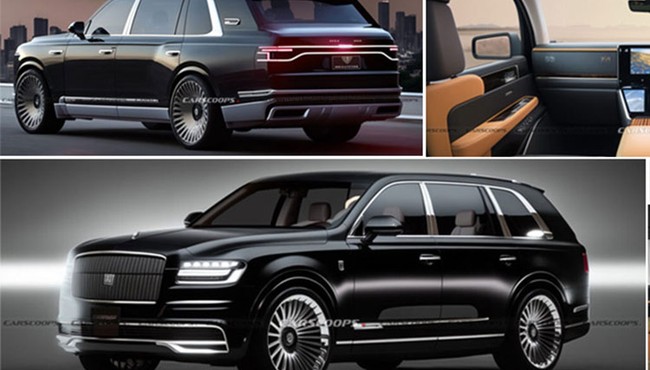 Xem trước Toyota Century SUV 2024  