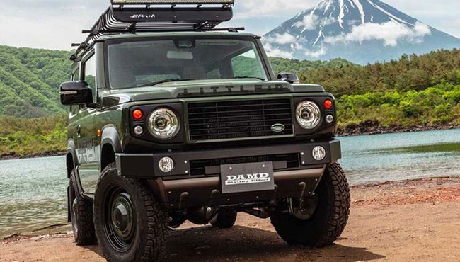 Cận cảnh Suzuki Jimny cực chất chỉ với 170 triệu đồng
