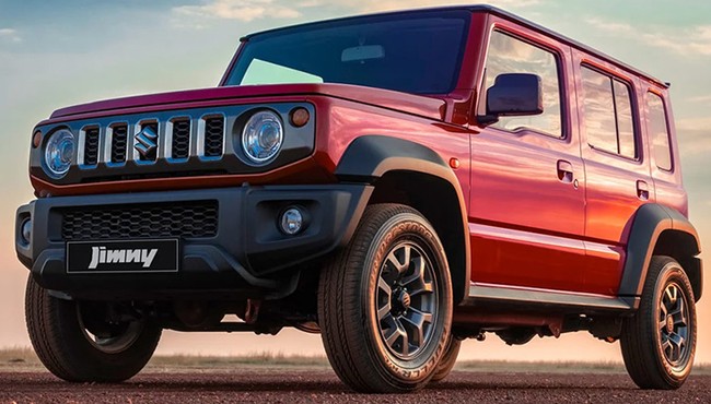 Cận cảnh Suzuki Jimny 5 cửa chỉ từ 558 triệu đồng 