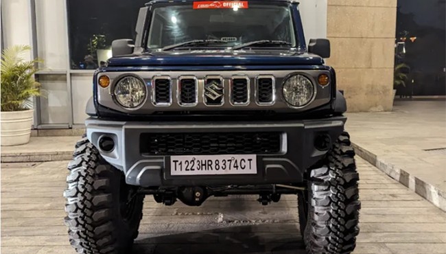 Suzuki Jimny 5 độ off-road siêu hầm hố 