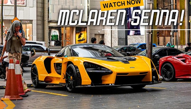 Đại gia Malaysia tậu hypercar triệu đô McLaren Senna hàng hiếm