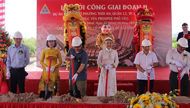 Khởi công giai đoạn II khu Phúc Yên Prosper Phố Tây tại TP. HCM 