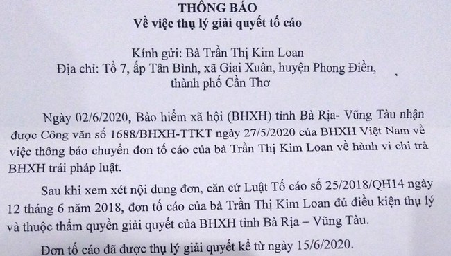 Cô giáo cấp 3 bị tố chiếm đoạt tiền tử tuất