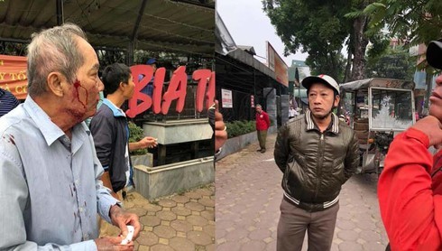 Cụ ông 80 tuổi chạy xe ôm bị đồng nghiệp đánh nhập viện