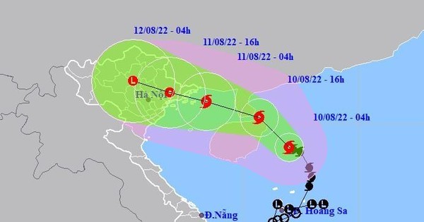 Từ chiều tối nay bảo số 2 ảnh hưởng đất liền, gây mưa dông, gió giật mạnh