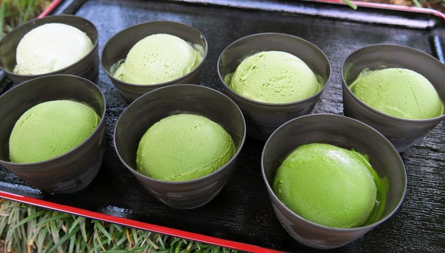 Kem matcha 7 cấp độ của Nhật độc đáo lạ miệng thế nào?