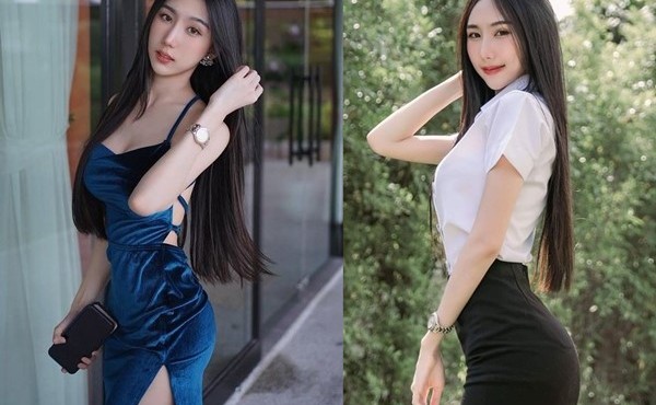 Ngắm vẻ đẹp của hotgirl có phong cách gợi cảm