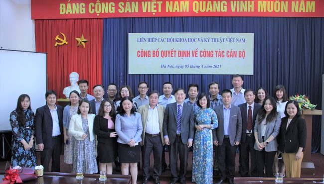 VUSTA công bố các quyết định bổ nhiệm cán bộ chủ chốt