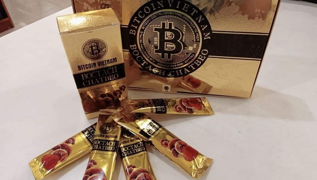 Sản phẩm quảng cáo bóc tách chất béo của Bitcoin Coffee VN không có tên trong danh sách Cục ATTP