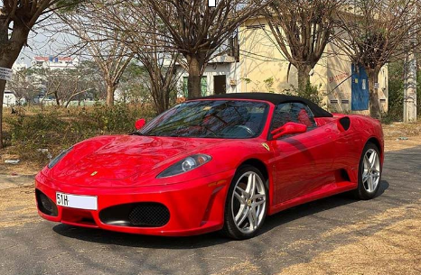 Diện mạo mới Ferrari F430 Spider từng bỏ xó của 'Dũng Mặt sắt'