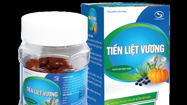 TPCN Tiền Liệt Vương không có tác dụng điều trị bệnh