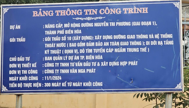 Đồng Nai: Cận cảnh đường Nguyễn Tri Phương TP Biên Hòa