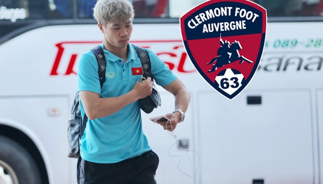  Clermont Foot 63 xác nhận Công Phượng sang thử việc 2 tháng ở Pháp